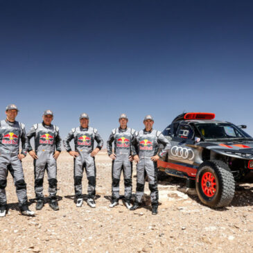 Gründliche Vorbereitung der Audi-Fahrer auf die Rallye Dakar