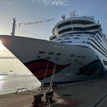 AIDA Cruises beendet erfolgreich Kreuzfahrtsaison in Warnemünde