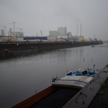 Gewässerverunreinigung im Zweigkanal Magdeburg