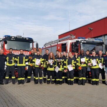 Freiwillige Feuerwehr Haldensleben: Neun Neue in einer Woche