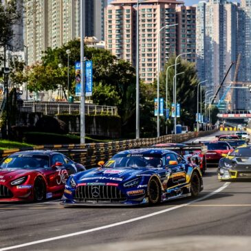 Maro Engel und Mercedes-AMG triumphieren beim Macau GT Cup
