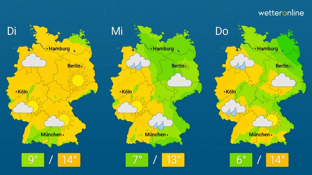 Regional klopft der Winter an