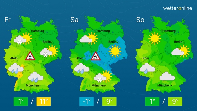 Tiefs behalten uns fest im Griff