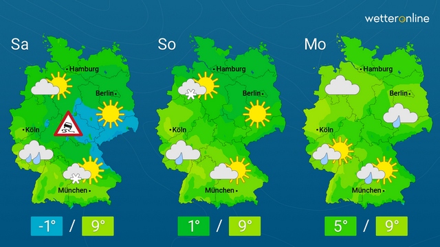 Frühwinter verabschiedet sich bald