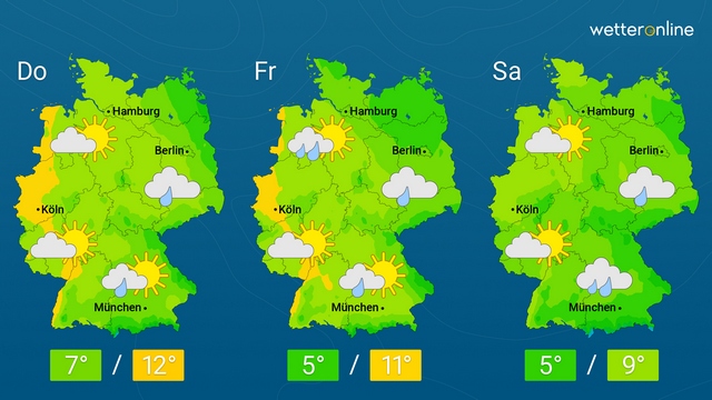 Nasskalt mit „Trog“ zum Monatswechsel