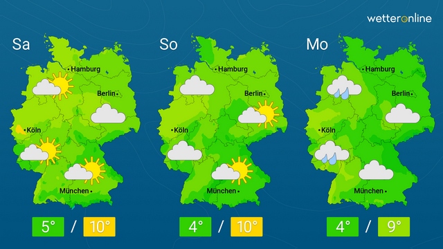 Zunächst noch mildes Spätherbstwetter