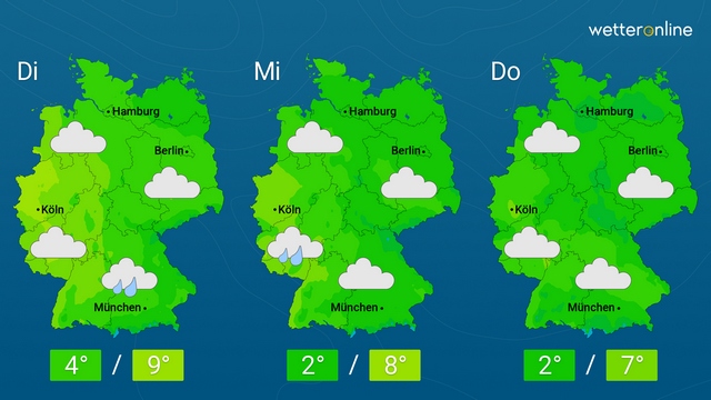 Kältehoch versus Mittelmeertief