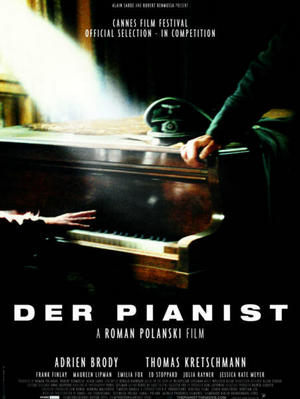 Drama: Der Pianist (Arte  20:15 – 22:40 Uhr)