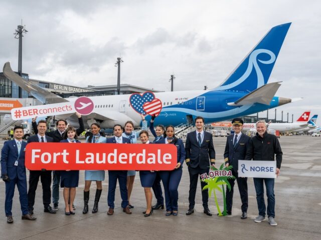 NORSE Altantic Airways nimmt Nonstop-Verbindung vom BER nach Fort Lauderdale in Florida auf