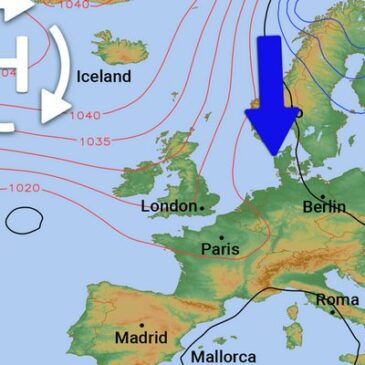 Verkehrte Wetterwelt: Azorentief und Islandhoch – Wetterlage steht kopf