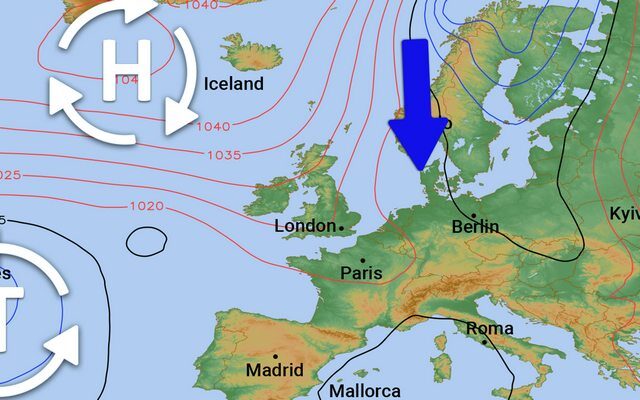Verkehrte Wetterwelt: Azorentief und Islandhoch – Wetterlage steht kopf