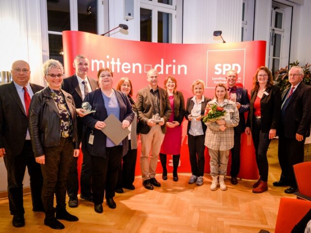 Reinhard-Höppner-Engagementpreis: Festveranstaltung im Landtag von Sachsen-Anhalt
