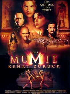 Abenteuerfilm: Die Mumie kehrt zurück (NITRO  20:15 – 22:30 Uhr)