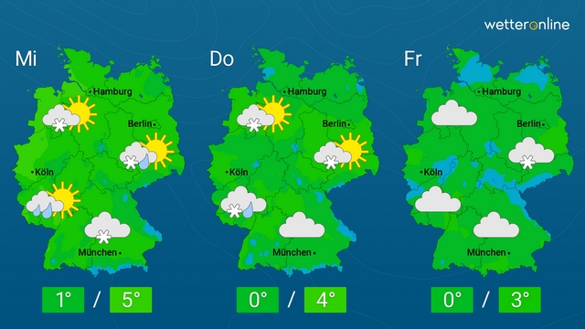 Frostnächte und weiterer Schnee