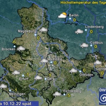 Sachsen-Anhalt Wetter am Samstag