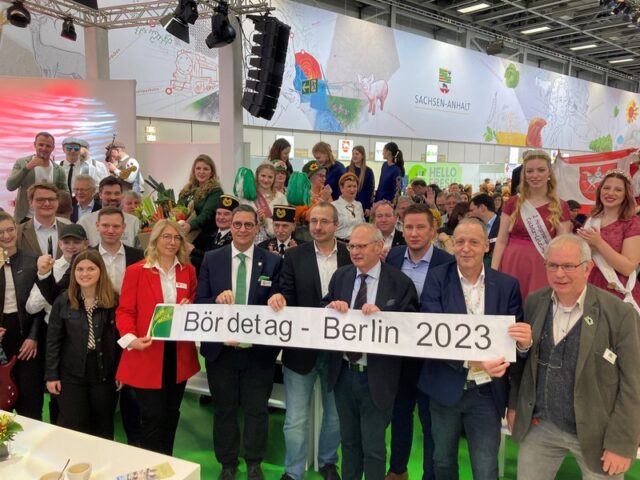 Die Börde hat was, so lautet das Resümee des Tages der Börde auf der Internationalen Grünen Woche am 24. Januar 2023
