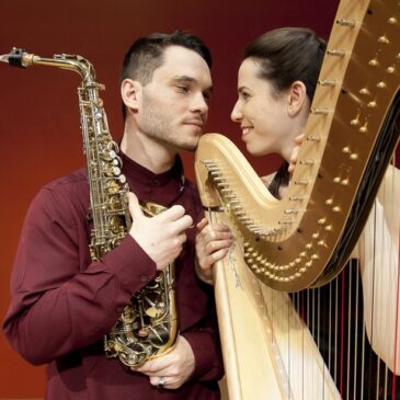 Kammermusik im Gesellschaftshaus: Harfe trifft Saxofon