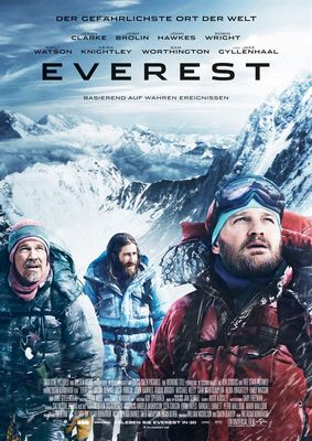 Bergsteigerfilm basiert auf wahren Ereignissen: Everest (RTL Zwei  20:15 – 22:35 Uhr)