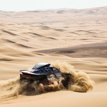 Team Audi Sport mit guten Einzelergebnissen und Rückschlägen bei der Rallye Dakar