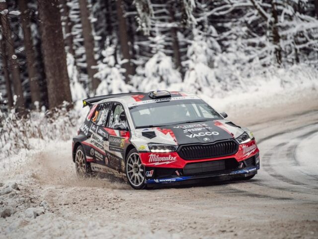 Rallye Monte Carlo: Wettbewerbspremiere des Škoda Fabia RS Rally2 in der Weltmeisterschaft