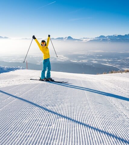 Top-Pisten, Sonne tanken und behagliche Hüttenkulinarik in Kärnten!