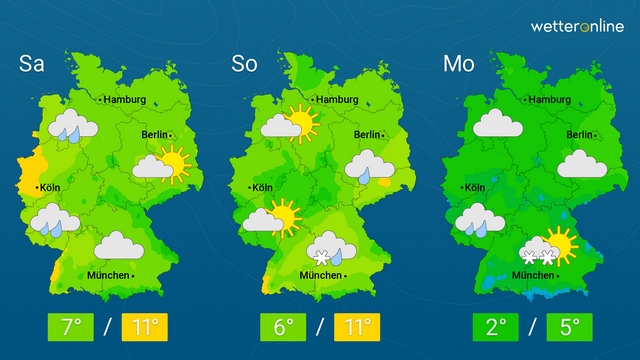 Auf Regen folgt Schnee – Es wird kälter