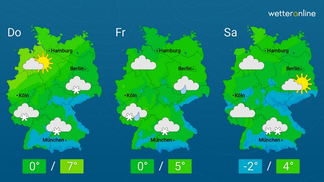 Sturmtief streift uns