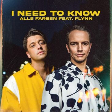 DJ Alle Farben veröffentlicht „I Need To Know“ (feat. Flynn)