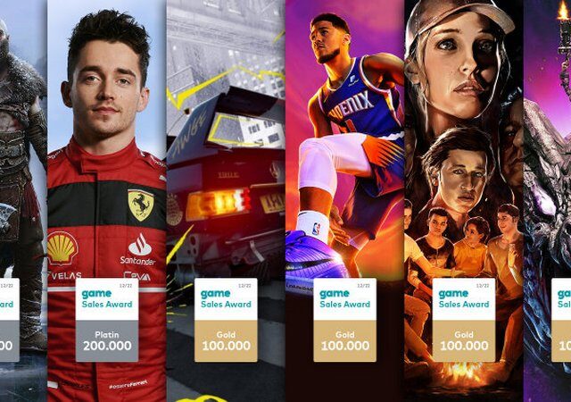 Von heißen Rennen bis actiongeladene Abenteuer – Die game Sales Awards im Dezember