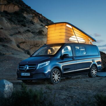 Flexibel ins Vanlife-Abenteuer: Reisemobile auf Mercedes-Benz Vans Basis online mieten bei Mercedes-Benz Rent