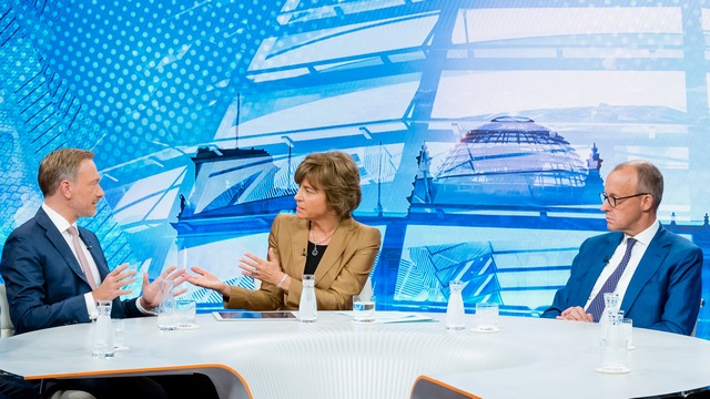 „maybrit illner“ heute im ZDF: Wem hilft der Doppelwumms? / Bundesfinanzminister und Oppositionsführer zu Gast