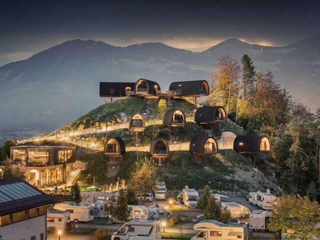Camping mit Wow-Effekt: Die spektakulärsten Glamping-Unterkünfte in Europa