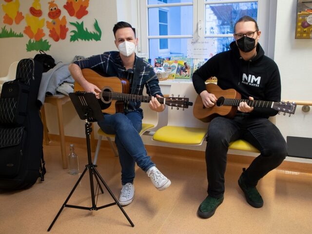 Ein besonderes Konzert für die kleinen Patienten der Kinderonkologie an der Universitätsmedizin Magdeburg