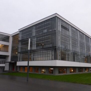 Erinnerung an die private Unterstützung für das Bauhausgebäude in Dessau