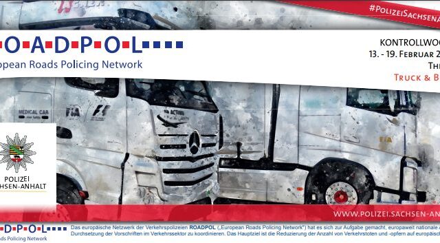 Polizeirevier Stendal: „Truck & Bus“-Verkehrsüberwachung