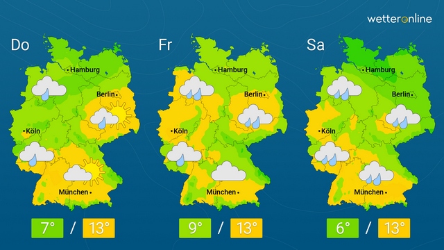 Wetterlage ändert sich kurzzeitig