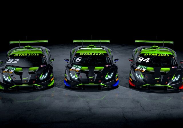 Neuer Lamborghini-Rennstall SSR Performance und Mercedes-AMG-Teams mit klangvollen Namen in der DTM 2023