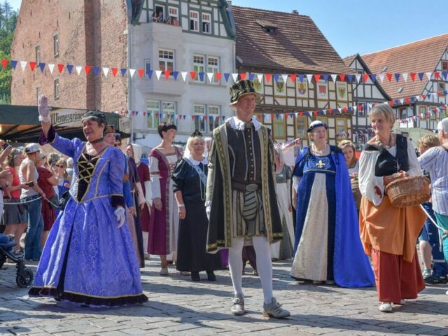 Fachwerk, Urknall und ein grüner Tag: Das kleine Thüringer Städtchen Schmalkalden kommt dieses Jahr ganz groß raus