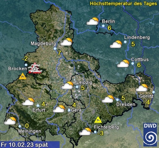 Sachsen-Anhalt Wetter am Freitag