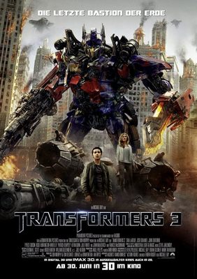 SciFi-Actionfilm: Transformers 3 – Die dunkle Seite des Mondes (Sat.1  20:15 – 23:30 Uhr)