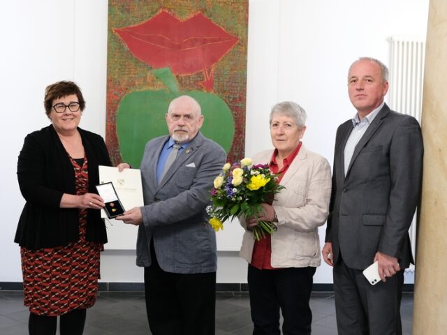 Ehrennadel des Landes Sachsen-Anhalt für Roland Ludwig