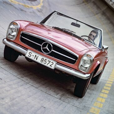 Pagoden-Premiere in Genf: Der Mercedes-Benz 230 SL im März 1963