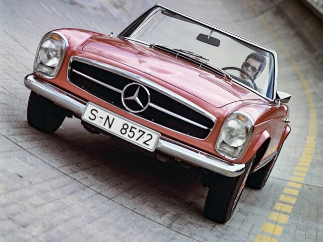 Pagoden-Premiere in Genf: Der Mercedes-Benz 230 SL im März 1963