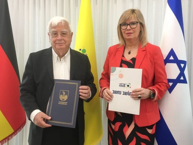 Magdeburg strebt Partnerschaft mit israelischer Stadt Kiryat Motzkin an