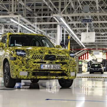 Der erste MINI „Made in Germany“: BMW Group Werk Leipzig bereitet Produktion des vollelektrischen MINI Countryman vor