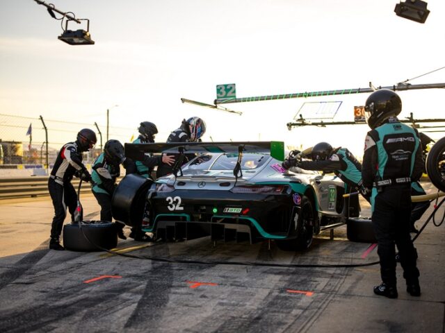 GTD-Pro-Klassenpodium für Mercedes-AMG Customer Racing bei Mobil 1 Twelve Hours of Sebring