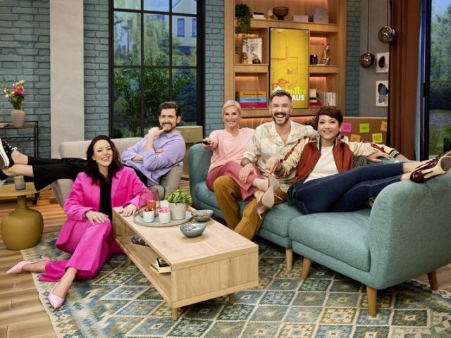 Madeleine Wehle, Christian Wackert und Britt Hagedorn: Das Moderations-Team der SAT.1-Nachmittagsshow „Volles Haus!“ wächst
