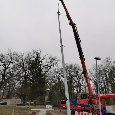 Sirenennetz fertig ausgebaut