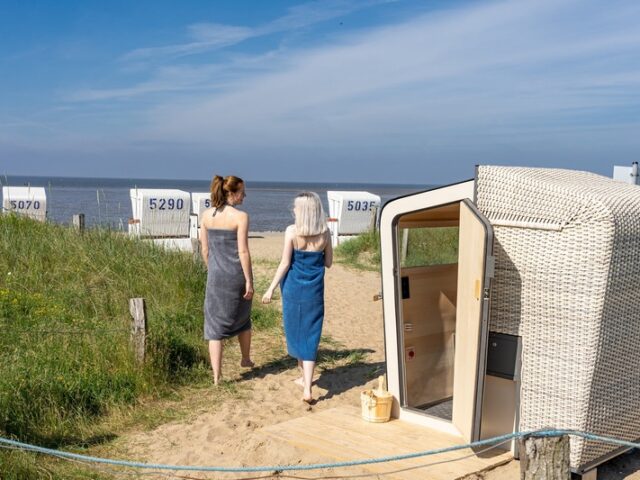 Ahoi Frühling! In Büsum startet die Strandkorbsaison