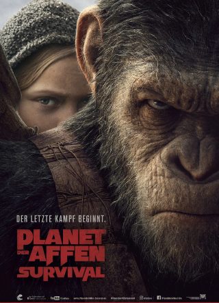 SciFi-Thriller: Planet der Affen 3 – Survival (Kabel Eins  20:15 – 23:05 Uhr)